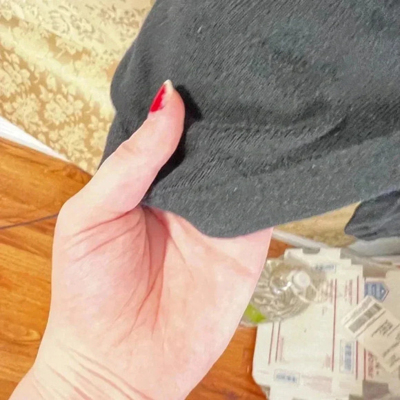 Anthropologie Moth Black Button Up Knit Cardigan Women's Size XL - Picture 9 of 9